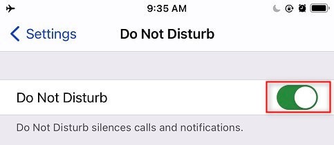 fix-no-sound-on-iphone-by-locating-do-not-disturb-step-2