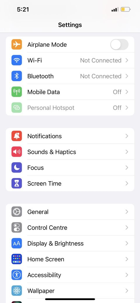 Fix no sound on iPhone by testing the iphone settings.