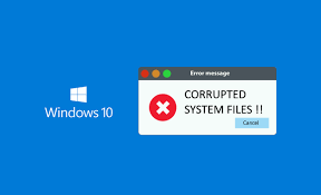 fix windows 10 corrupted system files