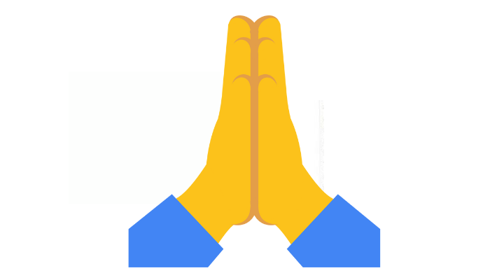 Folded Hands Emoji