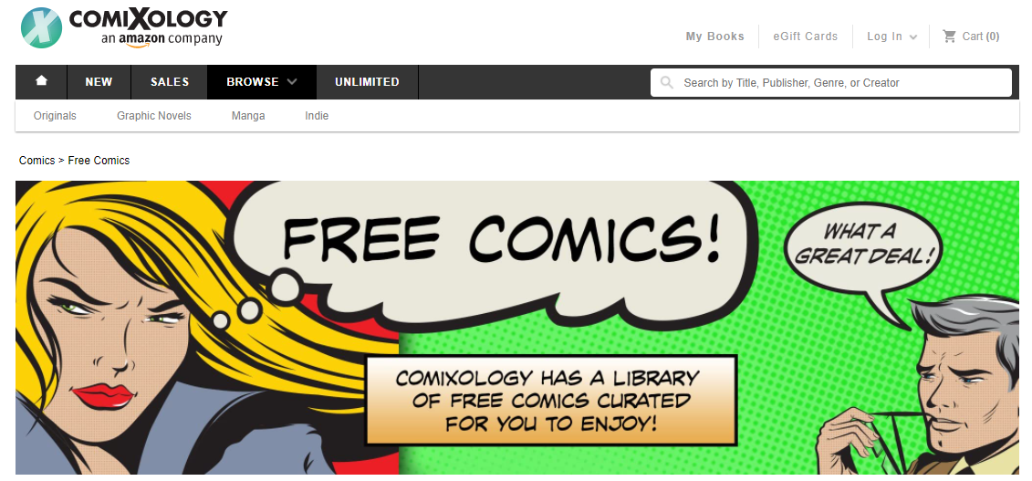 free comic websites