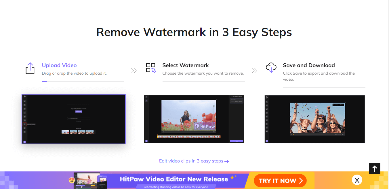 HitPaw Online Watermark Remover