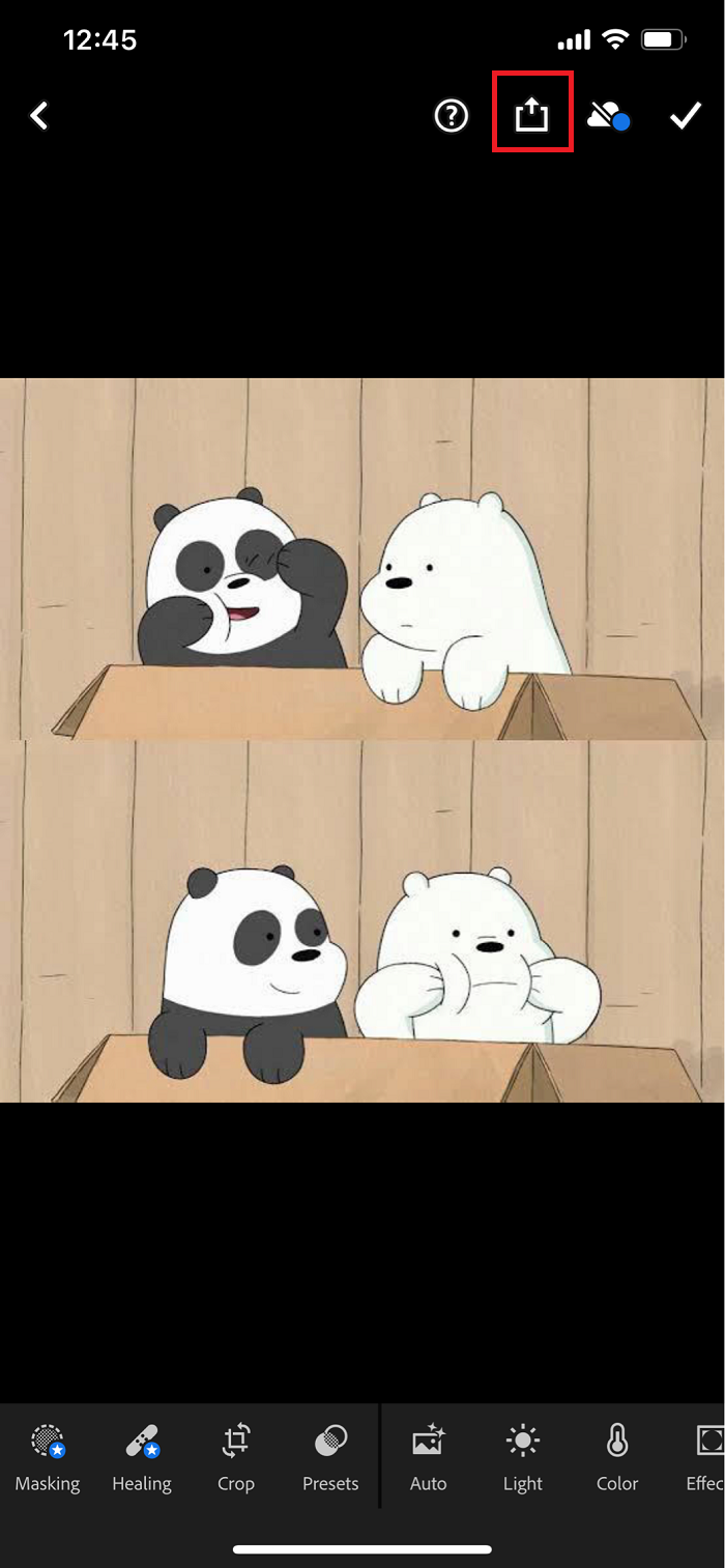 How to Add Watermark to Photos with Lightroom Step 2