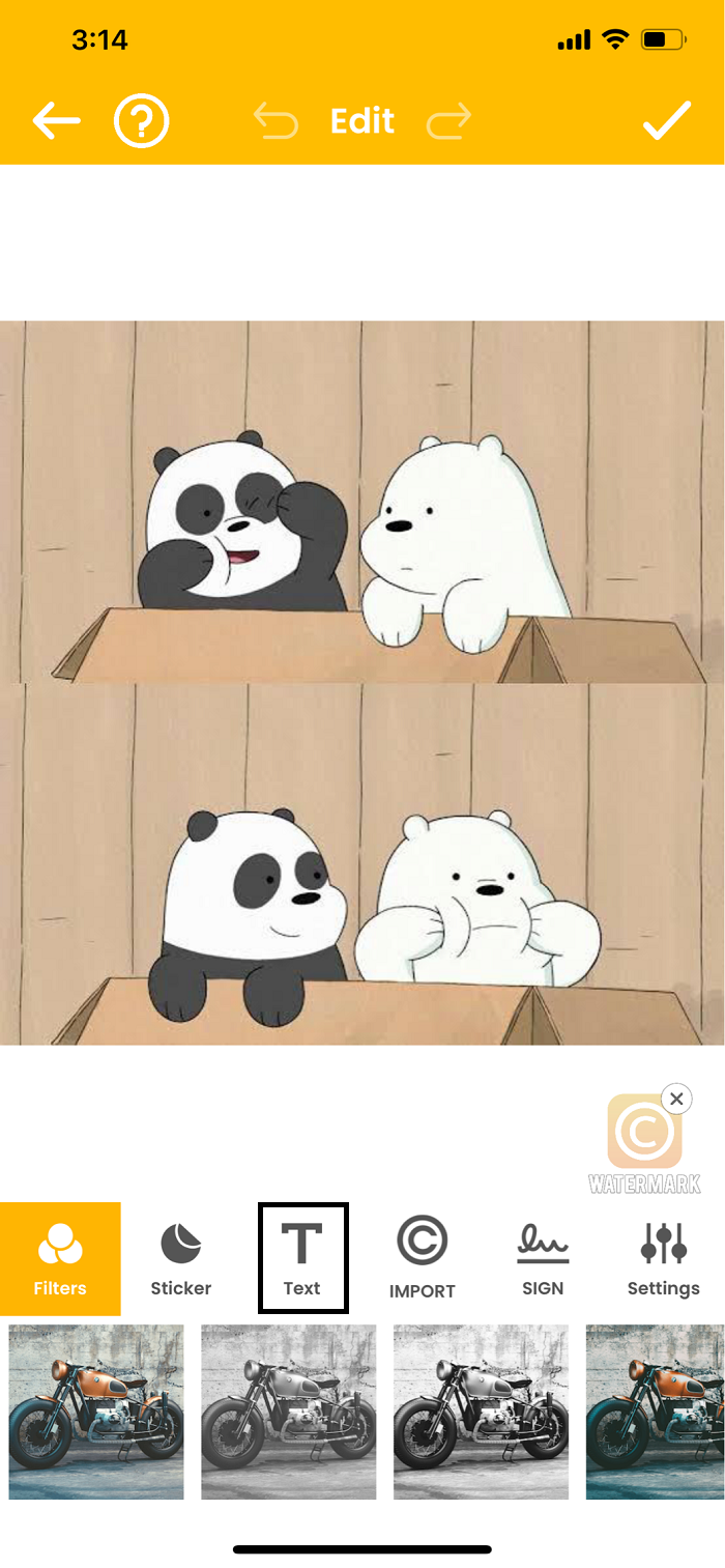 How to Add Watermark to Photos with Watermark Photo Step 2