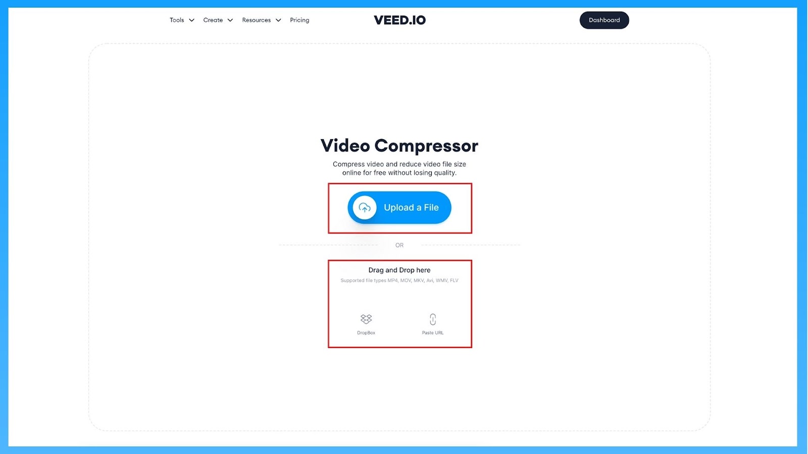 how to compress a video file