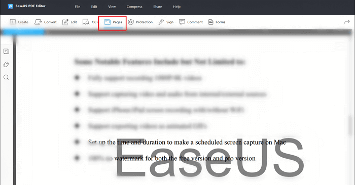 How to Remove Watermark From PDF EaseUS PDF Editor Step 3