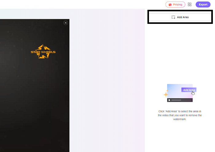 How to Remove Watermark From Videos with Media.io Step 2
