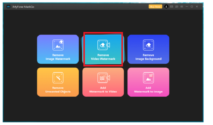 How to Remove Watermark From Videos with Movavi Step 1