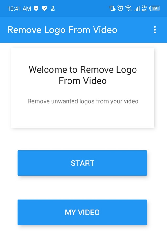 How to Remove Watermark From Videos with Remove Logo From Video Step 1