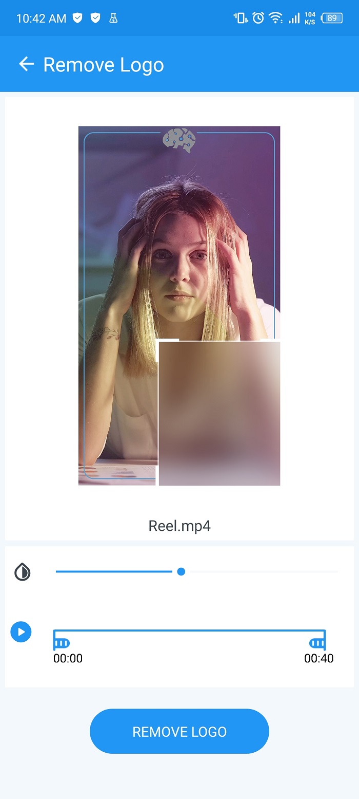How to Remove Watermark From Videos with Remove Logo From Video Step 2