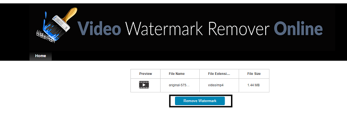 How to Remove Watermark From Videos with Watermark Remover Step 2