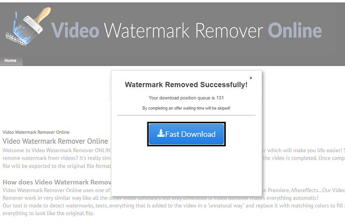 How to Remove Watermark From Videos with Watermark Remover Step 3