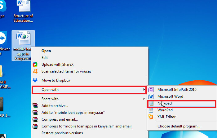 How to Remove Watermark in Word via XML Step 4