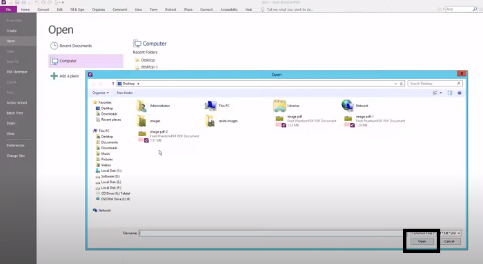 How to Remove Watermarks from PDF with Foxit Step 1