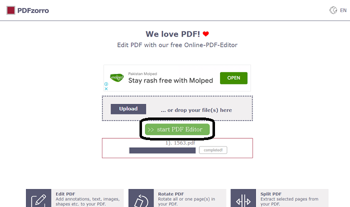 How to Remove Watermarks from PDF with PDF Zorro Step 3