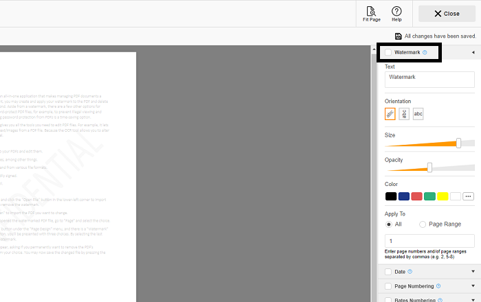How to Remove Watermarks from PDF with pdfFiller Step 4