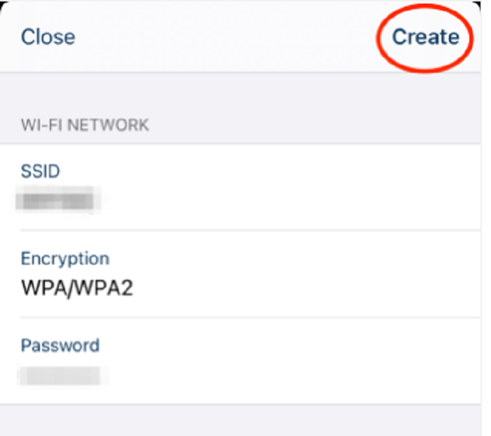How to Share Wi-Fi Password from iPhone to Android Step 2