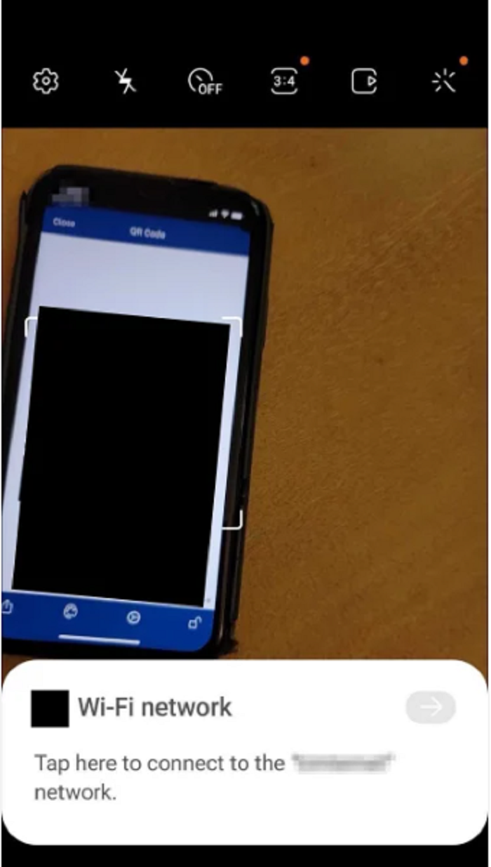 How to Share Wi-Fi Password from iPhone to Android Step 4