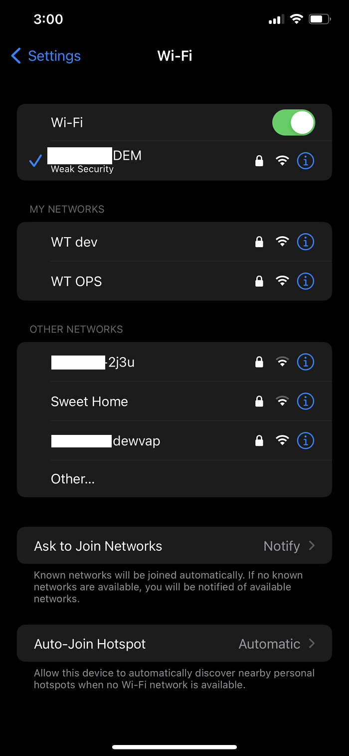 How to Share Wi-Fi Password from iPhone to iPhone Step 3