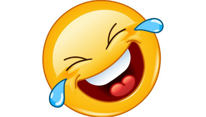 Hysterical Laugher Emoji