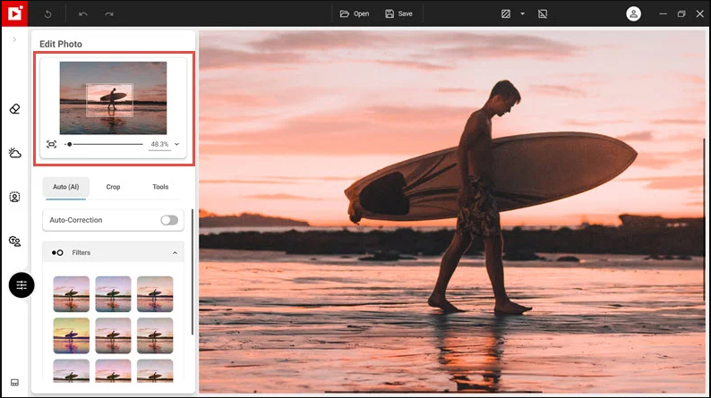 inpixio photo studio 12 ultimate edit interface