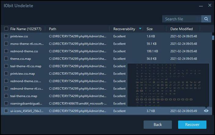iobit undelete windows