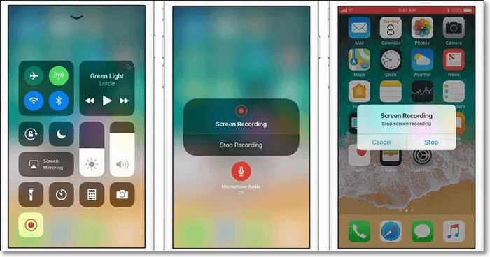 record facebook live using in built feature