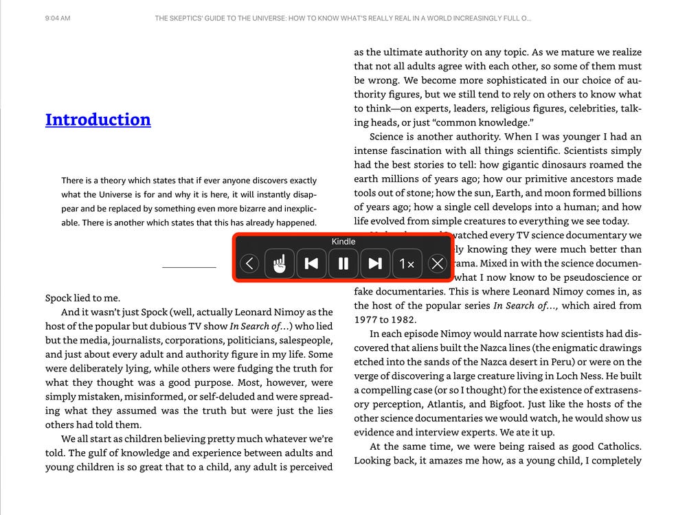 starting to speak screen in ios
