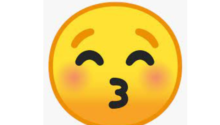 Kissing Face with closed eyes
