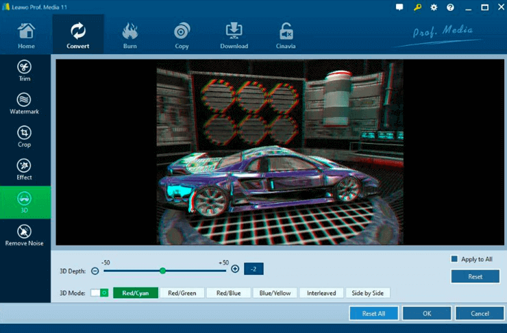 Main interface screen of Leawo Video Converter