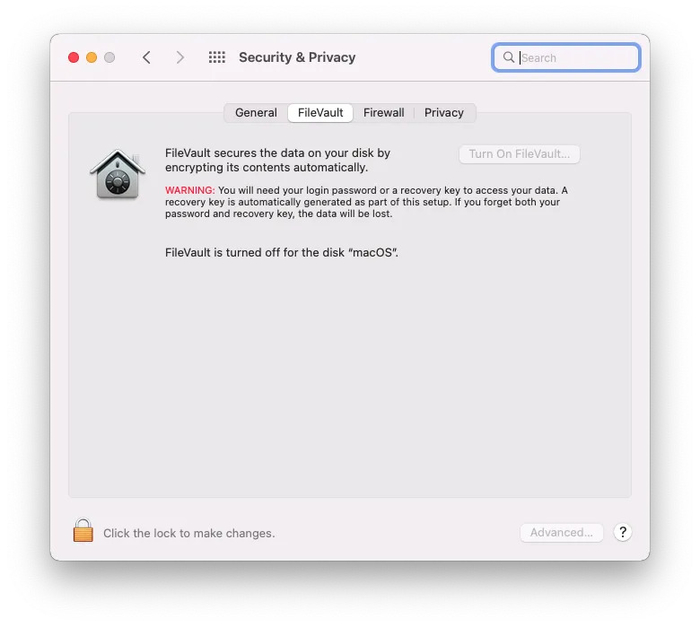 select filevault