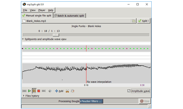 MP3 Cutter And Joiner Mp3splt