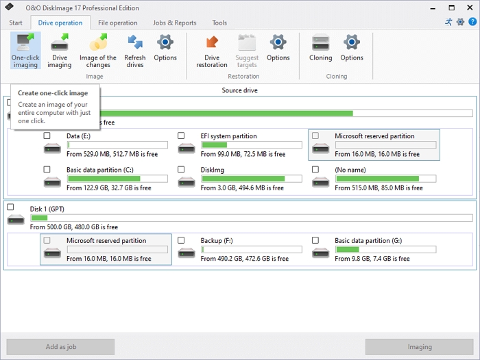 O&O Disk Image 17O&O Disk Image 17 