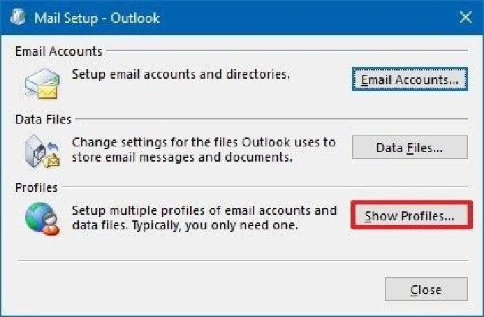 Outlook Not Responding Issue Solution 5 Method 1 Step 2