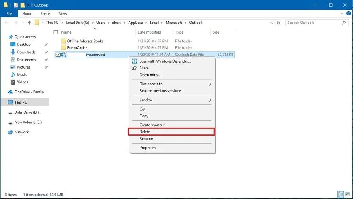 Outlook Not Responding Issue Solution 5 Method 1 Step 6
