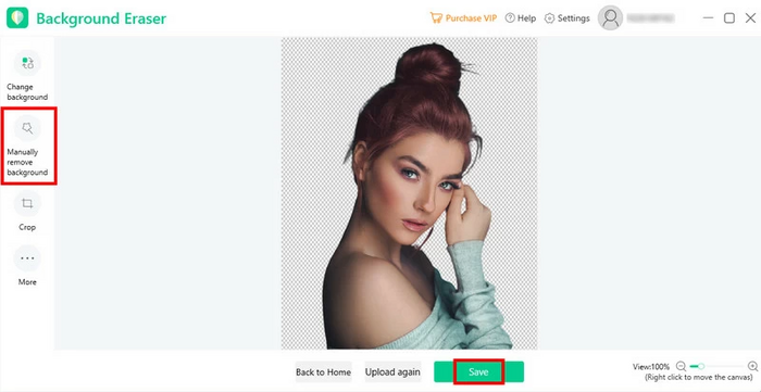 tap on the save all button option