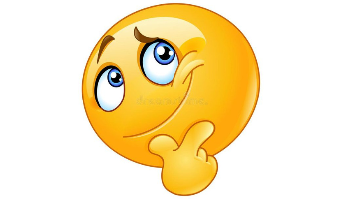 Pondering or Questioning Emoji