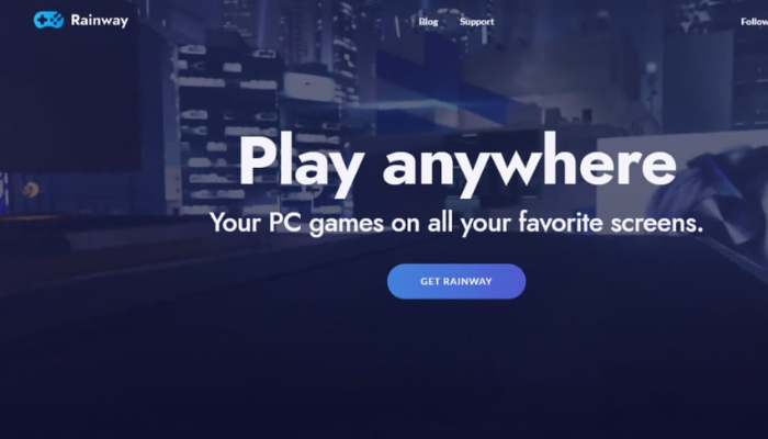 Rainway Cloud Gaming Service