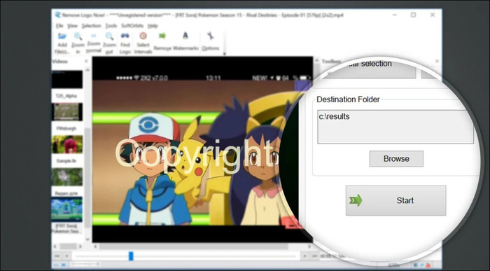 remove logo now editor main interface