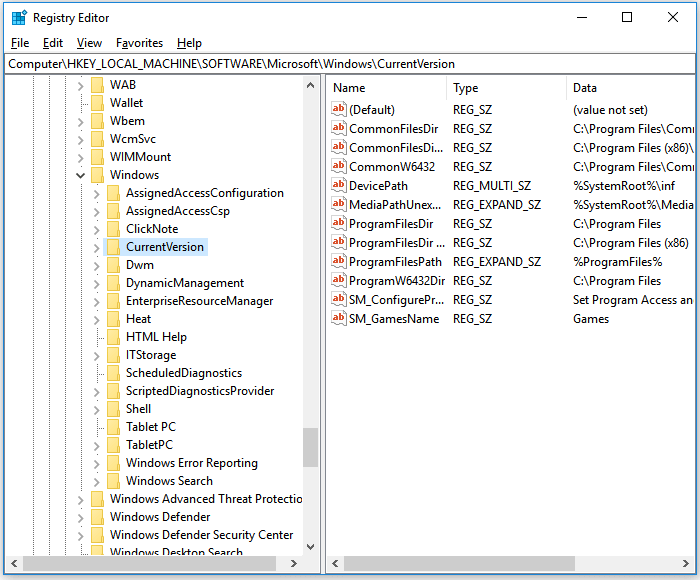 Fix the requested resource is in use - remove malware in registry - method 2
