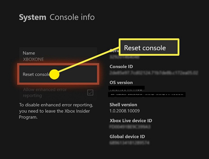clear the cache on your console on the Xbox One