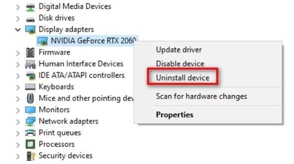 How to fix the screen flickering issue by resetting display driver Step 2
