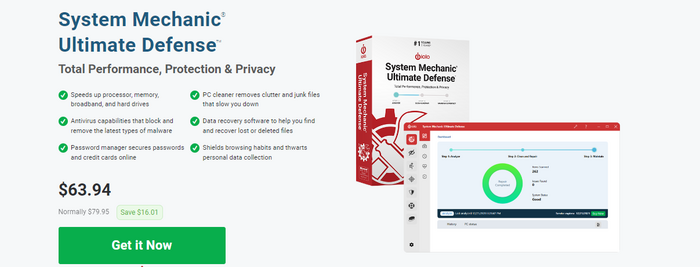 system mechanic ultimate defense software