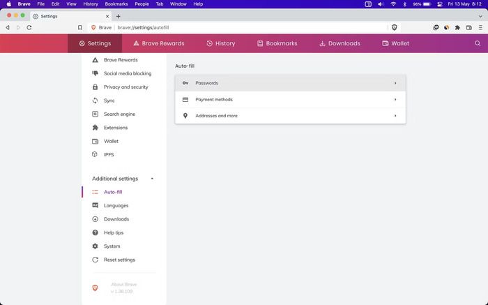 find saved passwords in chromium browsers