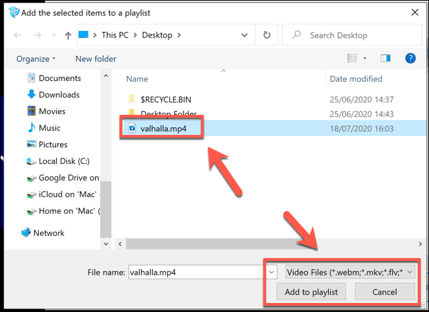 select videos or pictures