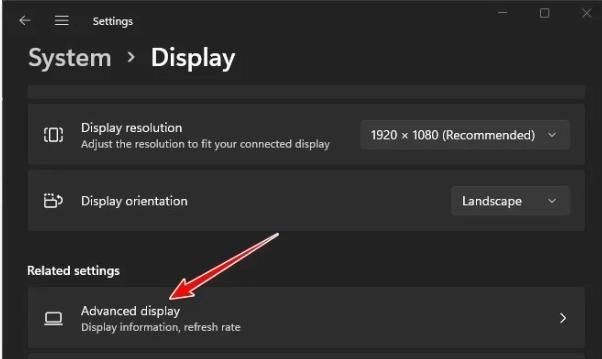 How to fix the screen flickering issue by setting correct refresh rate Step 3