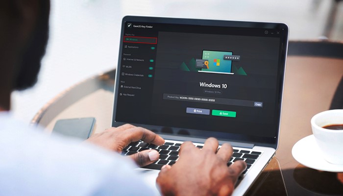 Step 2 Find Windows 7 product key using easeus key finder