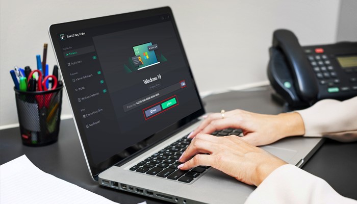 Step 3 Find Windows 7 product key using easeus key finder