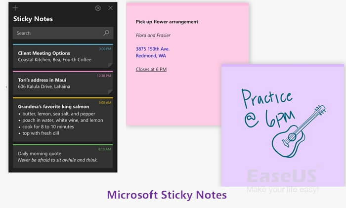 Sticky Notes