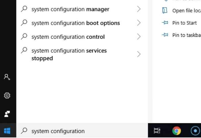 System Thread Exception Not Handled Boot Into Safe Mode Step 1
